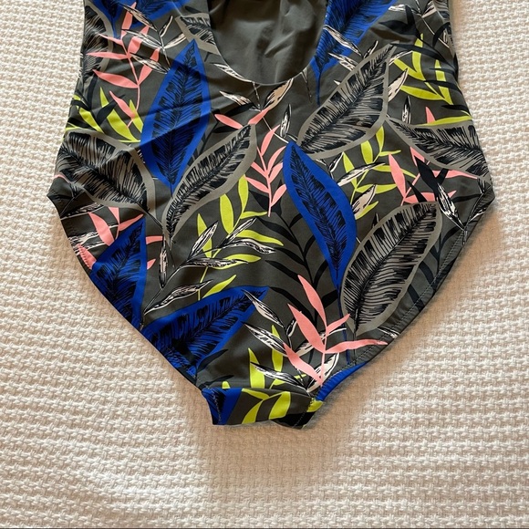 Athleta Tropical One Piece Swimsuit Size Large - Picture 10 of 12